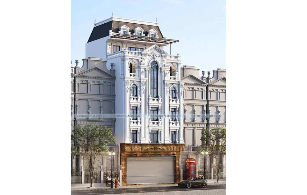 Mẫu thiết kế nhà phố 9m x17m Dịch Vọng, Cầu Giấy